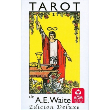 Edición Deluxe. Tarot Rider Waite. Gigante  9,9cm X 16,9cm