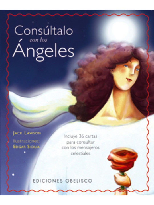 Pack Consultalo con los Ángeles, libro mas cartas de Tarot
