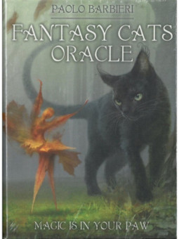 Oráculo Fantasy Cats oracle. Libro más Cartas Oráculo.
