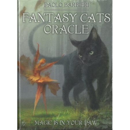 Oráculo Fantasy Cats oracle. Libro más Cartas Oráculo.