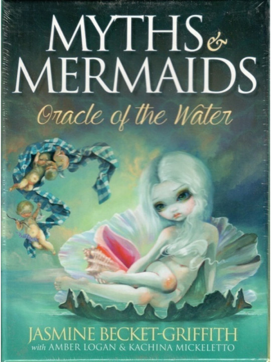 Pack Tarot Myths Mermaids, Libro mas Cartas de Tarot (Versión Ingles)