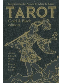 Libro más cartas Tarot Gold Black edition