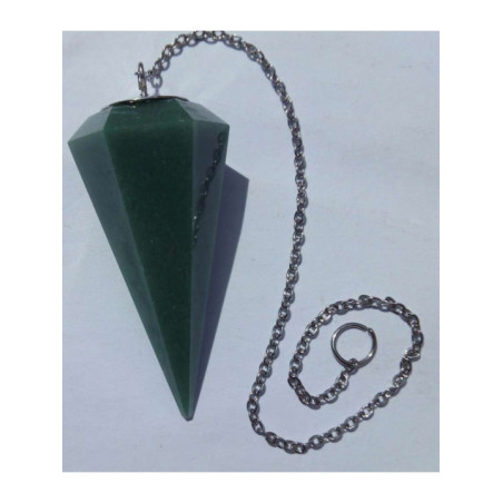 Péndulo Gigante Mineral Cuarzo Cristal de 6 a 7,5cm