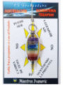 Péndulo de Mineral 7 Chakras con Punta de Metal