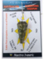 Péndulo Mineral Faceteado Jaspe Hierba de 3 a 4 cm
