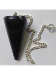 Péndulo Mineral Amatista de 3,5 a 4,5cm