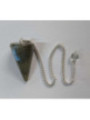 Péndulo Mineral Labradorita de 3,5 a 4,5cm
