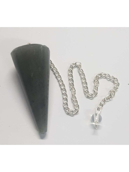 Péndulo Mineral Ágata Gris de 3 a 4cm
