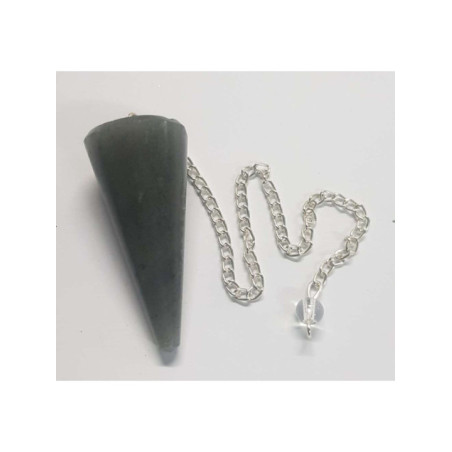 Péndulo Mineral Ágata Gris de 3 a 4cm