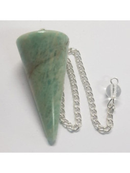 Péndulo Mineral Amazonita de 3 a 4cm