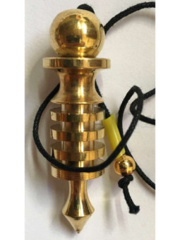 Péndulo Metal Isis Dorado de 5 cm