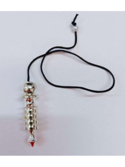 Péndulo Metal Isis Plateado de 5 cm