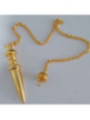 Péndulo de cobre Karnak de 4cm con cadena