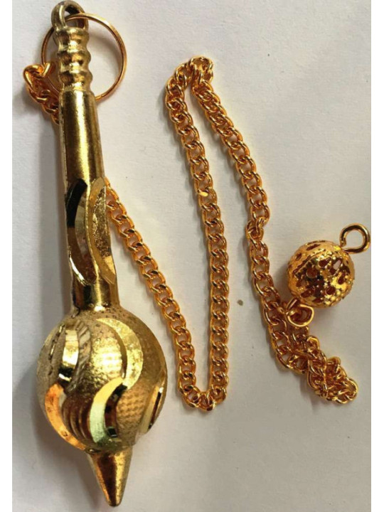 Péndulo Metal Dorado de 6 cm