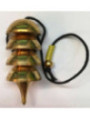 Péndulo Metal Osiris Dorado de 5 cm