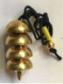 Péndulo Metal Osiris Dorado de 3 cm