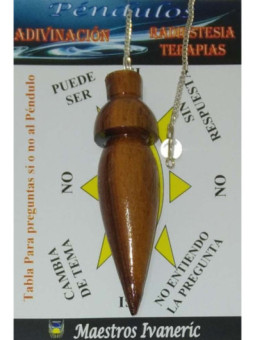 Péndulo Madera de 7 cm