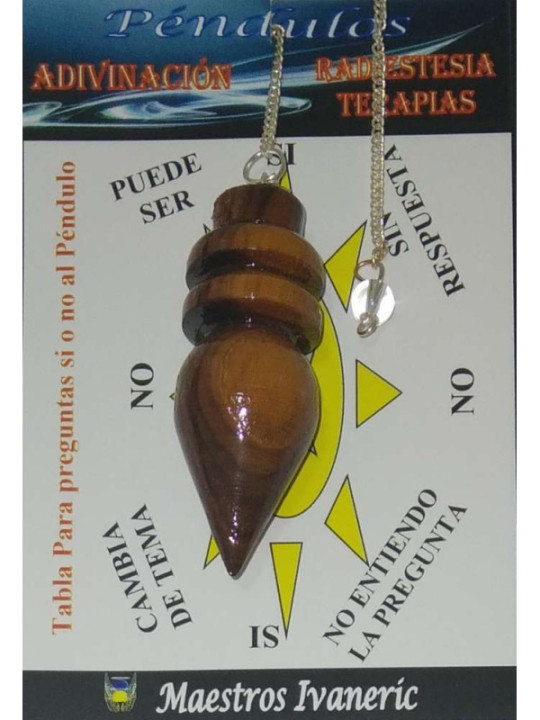 Péndulo Madera de 5 cm