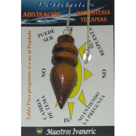 Péndulo Madera de 5 cm