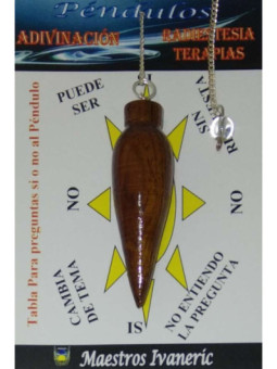 Péndulo Madera de 6 a 7 cm