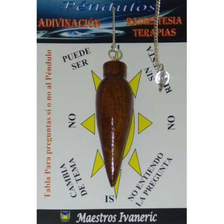 Péndulo Madera de 6 a 7 cm