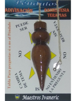 Péndulo Madera de 7 cm