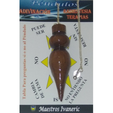Péndulo Madera de 7 cm