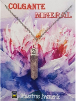 Colgante Punta de Mineral Lepidolita 3-4cm