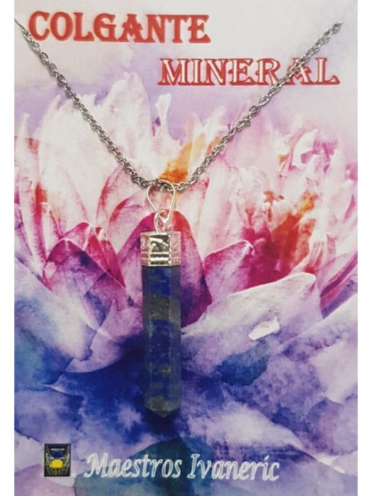 Colgante Punta de Mineral Lapislázuli 3-4cm