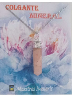 Colgante Punta de Mineral Aventurina Naranja 3-4cm