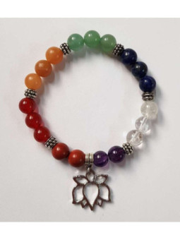 Pulsera Artesanal de Propósito con Flor de Loto