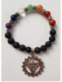 Pulsera Artesanal de Propósito Símbolo Chakra