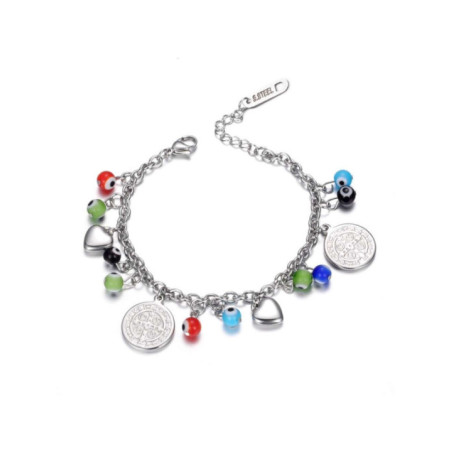 Pulsera Artesanal de Propósito San Benito, Protección Contra Magias y Envidias