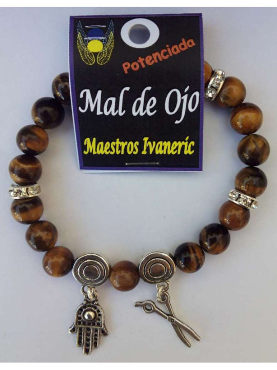 Pulsera Artesanal de Propósito Contra el Mal de Ojo