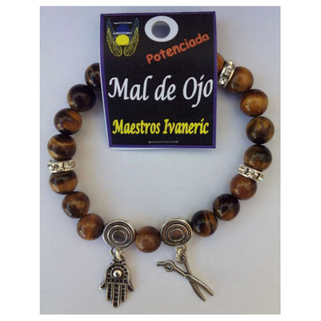 Pulsera Artesanal de Propósito Contra el Mal de Ojo