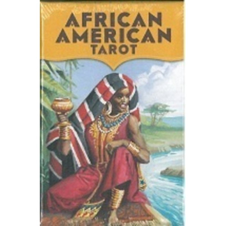 Cartas de Tarot Mini African,  6 x 9 cm