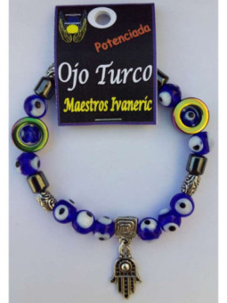 Pulsera Artesanal de Propósito Ojo Turco
