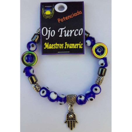Pulsera Artesanal de Propósito Ojo Turco