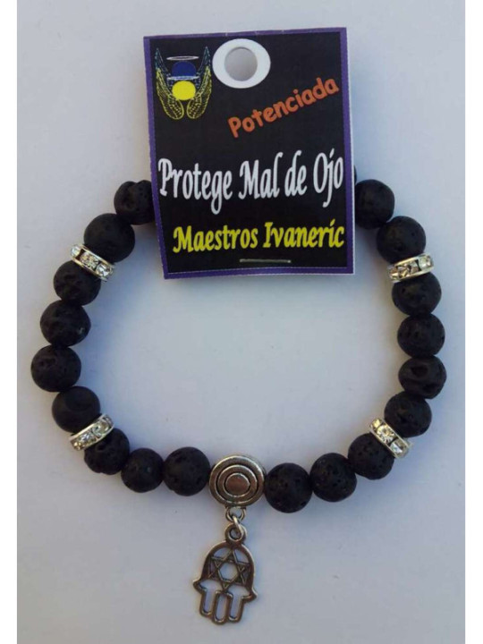 Pulsera Artesanal de Propósito Protege Mal de Ojo