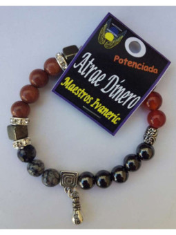 Pulsera Artesanal de Propósito Atrae Dinero