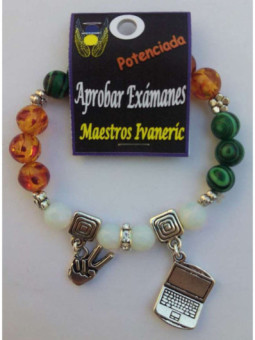 Pulsera Artesanal de Propósito Aprobar Exámenes