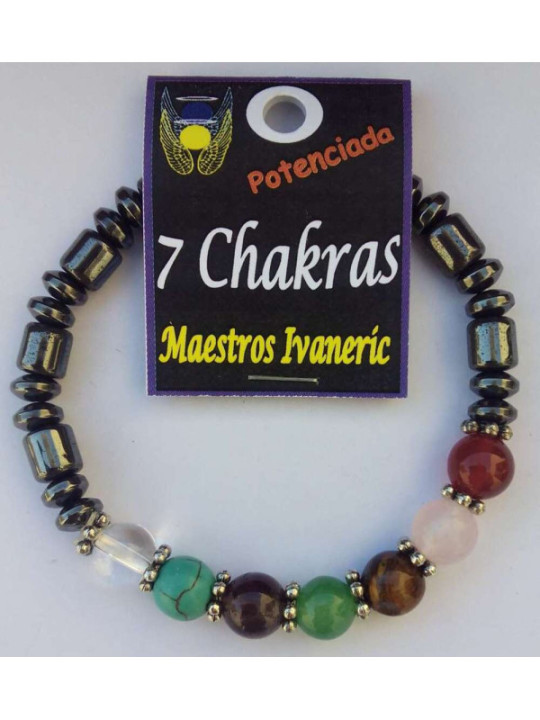 Pulsera Artesanal de Propósito 7 Chakras