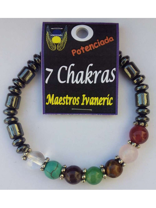 Pulsera Artesanal de Propósito 7 Chakras