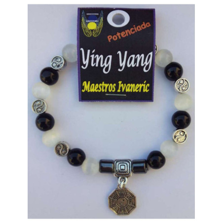 Pulsera Artesanal de Propósito Ying-Yang