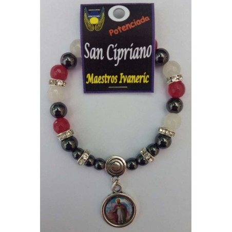 Pulsera Artesanal Mística San Cipriano
