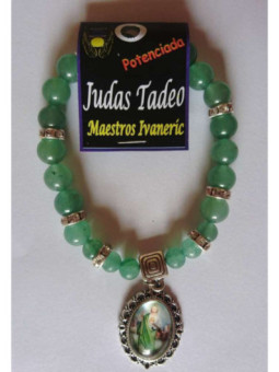 Pulsera Artesanal Mística San Judas Tadeo