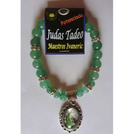 Pulsera Artesanal Mística San Judas Tadeo