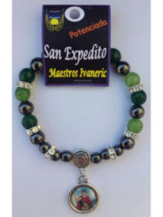 Pulsera Artesanal Mística San Expedito