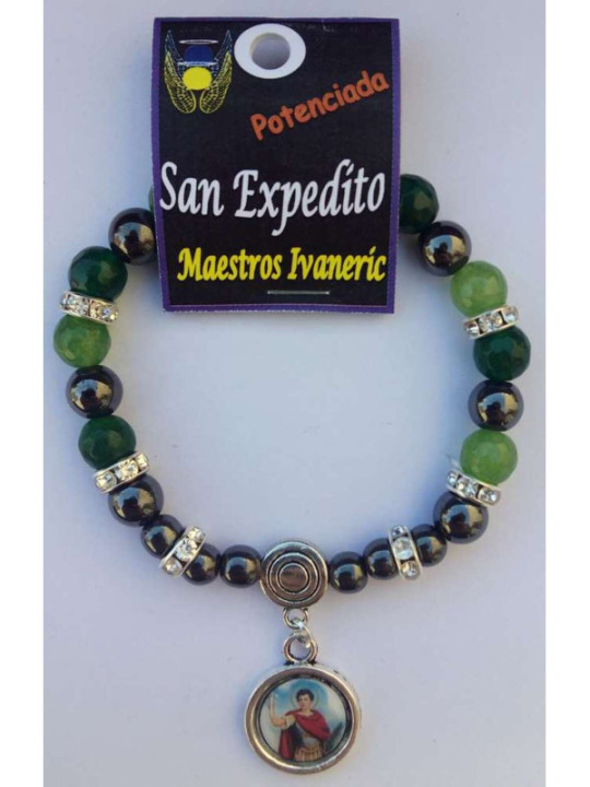 Pulsera Artesanal Mística San Expedito