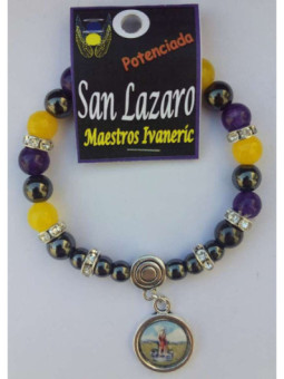 Pulsera Artesanal Mística San Lazaro